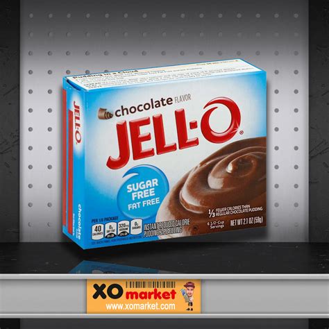 JELLO INSTANT PUDDING SUGAR FREE CHOCOLATE 39g – XO Market