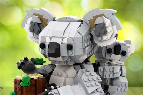 Build The Cutest Koala Figures With Lego Funstra