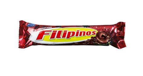 Reino Brilhante Filipinos Chocolate Negro Cx 12x135Gr Bolos