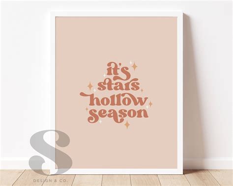 Stars Hollow Print, Gilmore Girls Print, Gilmore Girls Gift - Etsy