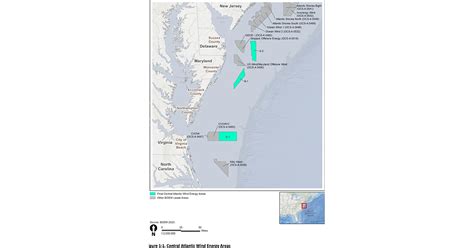 Boem Finalizes Ea Of Potential Offshore Wind Lease Activities In The Central Atlantic