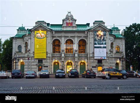 National Theatre Riga Latvia Europe Stock Photo Alamy