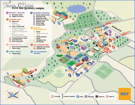 Avery Hill Campus Map - Campus Map