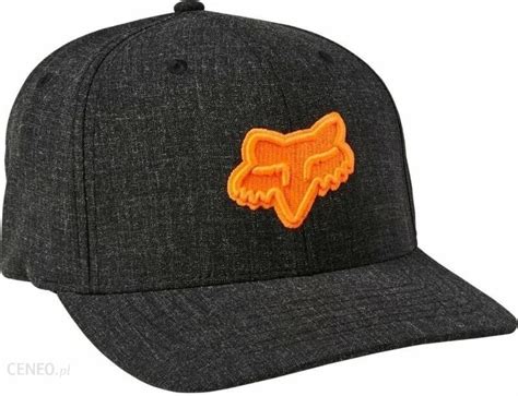 Odzie Motocyklowa Fox Transposition Flexfit Hat Black Orange Czapka