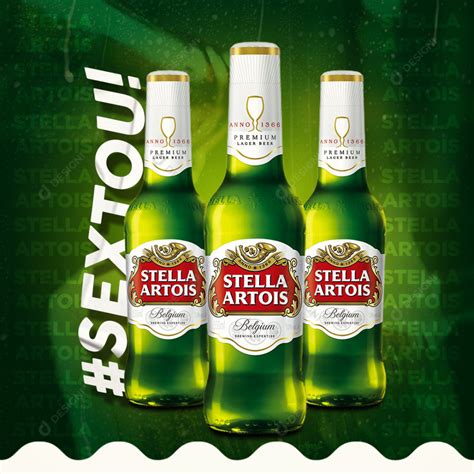 Cerveja Stella Artois Social Media Psd Editável [download] Designi Em