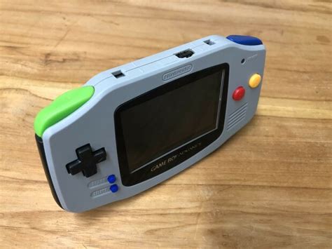 Gameboy Advance Limited Snes Edition Konsole Ips V Backlight Mod