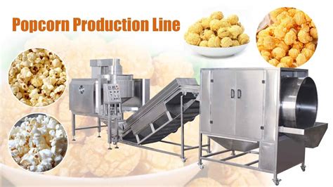 How Is Popcorn Made In Factory Automatic Popcorn Production Line