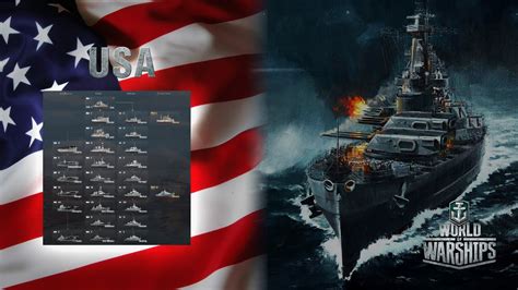 World Of Warships American Tech Tree