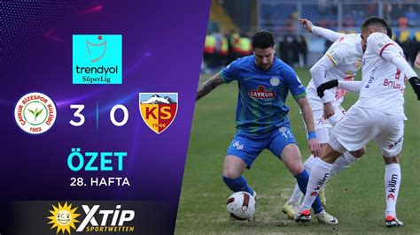 Merkur Bets Aykur Rizespor Kayserispor Highlights Zet