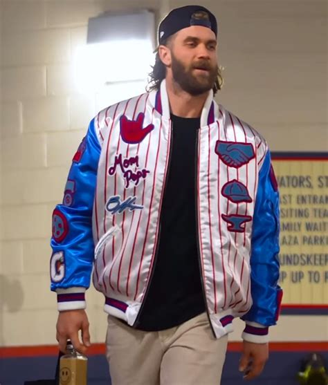 Philadelphia Phillies Bryce Harper Jacket