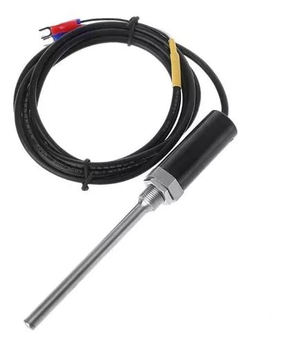 Sensor Pt100 Pt 100 Tres Hilos 7x150 Mm Cable 2m Rosca