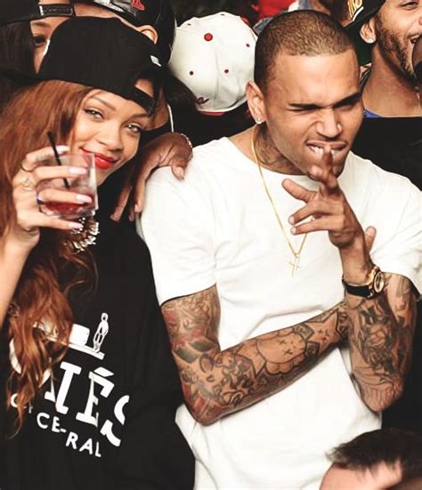 Chris Brown And Rihanna Matching Hand Tattoos