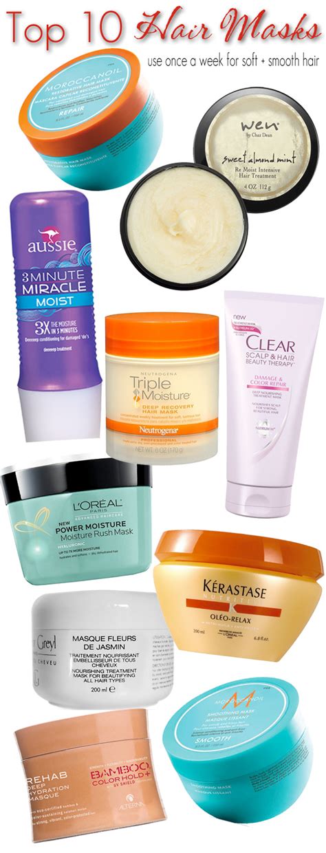 Top 10 Hair Masks — Beautiful Makeup Search