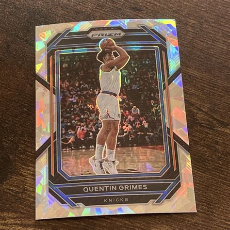 Panini Prizm Ice Prizm Quentin Grimes For Sale Online Ebay