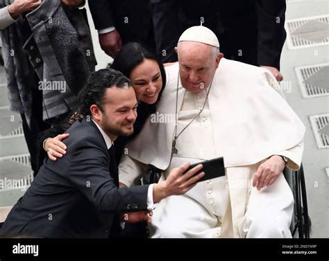 Vatican City (Vaticano), February 15th, 2023. Pope Francis leads the ...