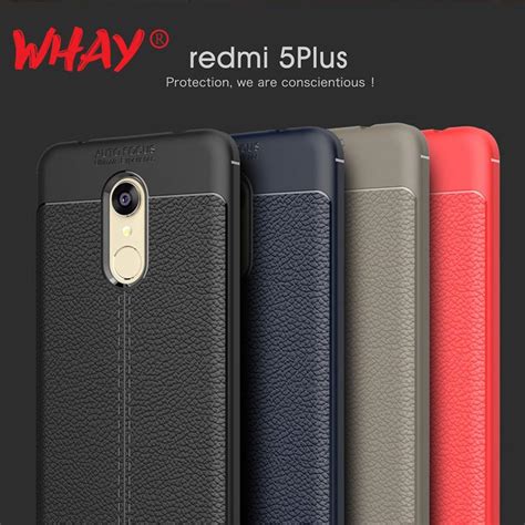 Funda Whay Para Xiaomi Redmi Plus De Cuero Pu Cubierta A Prueba De