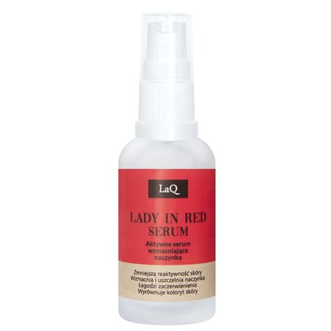 5902730838012 Lady in Red aktywne serum wzmacniające naczynka 30ml LaQ