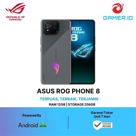 Jual READY STOCK ASUS ROG PHONE 8 12GB 256GB ASUS ROG PHONE 8