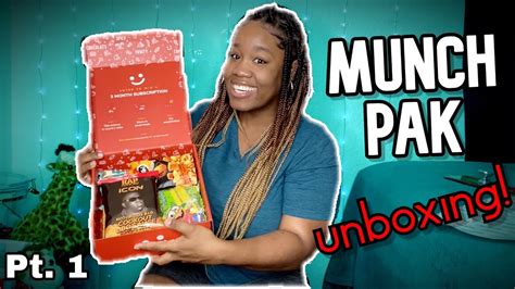 Munchpak Unboxing Pt 1 Youtube