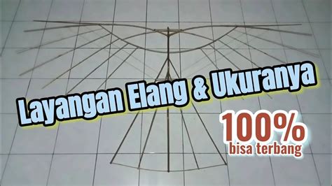 Layangan Elang Lengkap Dengan Ukuranya How To Make Eagle Kite