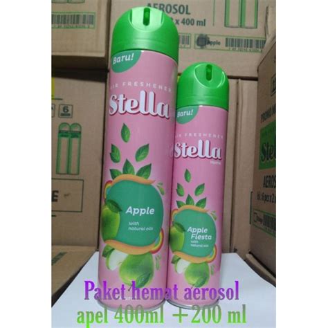 Jual STELLA PENGHARUM RUANGAN SPRAY 400ML PAKET HEMAT ISI 2 KEMASAN