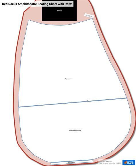 More VIP sections are coming to the Red rocks seating chart 16