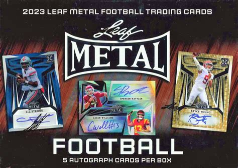 2024 Leaf Metal Draft Football Jumbo Gaby Pansie