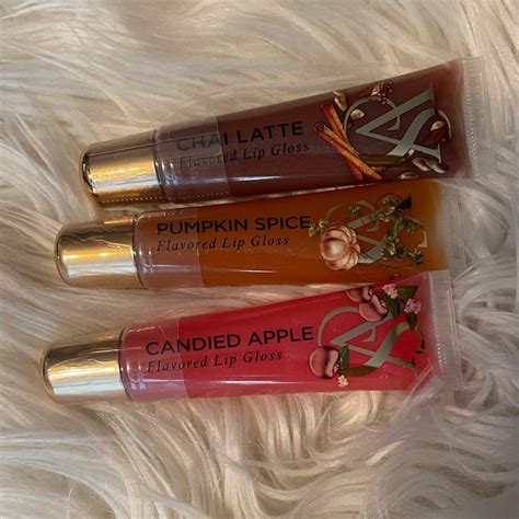 Victorias Secret Pink Fall Flavored Lip Glosses Nwt Flavored Lip