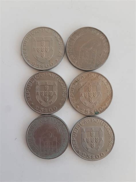 Lote De Moedas Escudos Comemorativas Rio De Mouro Olx Portugal