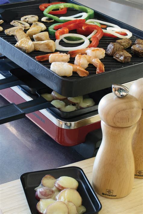 Swissmar Person Cast Iron Raclette Party Grill Kf And Kf