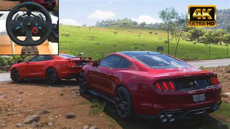 Ford Mustang Shelby GT500 Convoy Forza Horizon 5 Logitech G29 4K