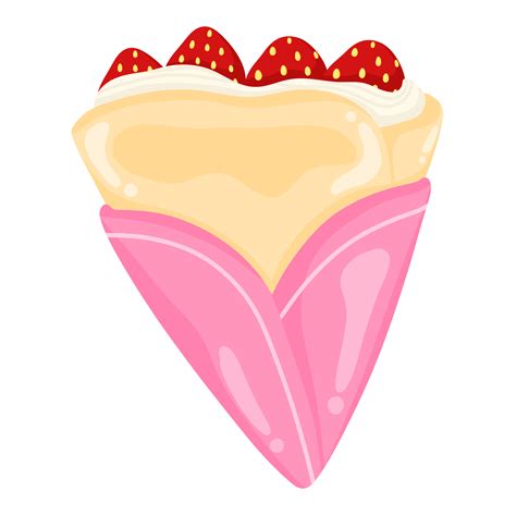 crepe dessert cartoon 23324376 PNG