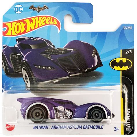 Masinuta Metalica Hot Wheels Batman Arkham Asylum Batmobile Mov 1 64 EMAG Ro