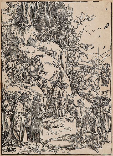 Sold Price Albrecht Dürer 1471 1528 Martyrdom of the Ten Thousand