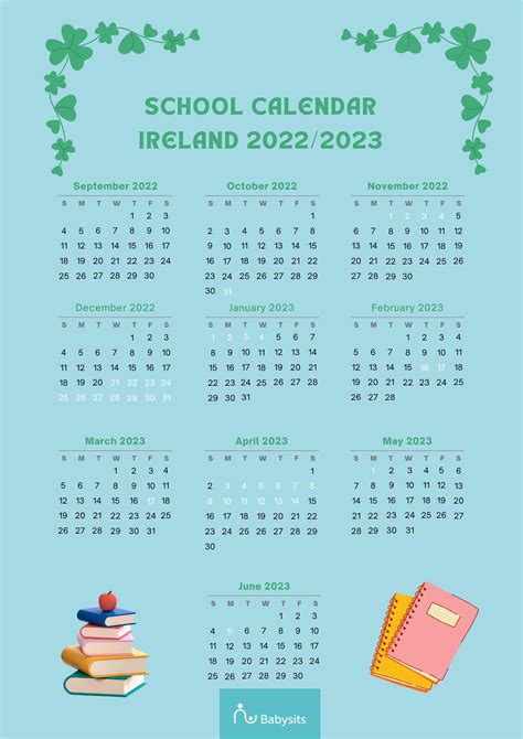 Term Dates And Holidays Ireland Printable Calendars Riset