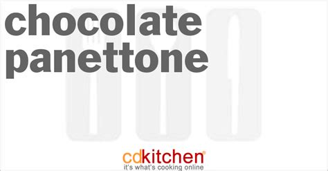 Chocolate Panettone Recipe | CDKitchen.com