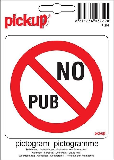 Pickup Pictogram X Cm No Pub Bol