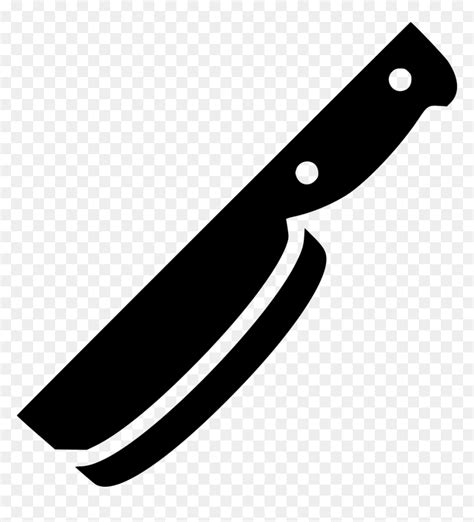 Knife Clipart Svg Butcher Knife Png Clipart Transparent Png Vhv