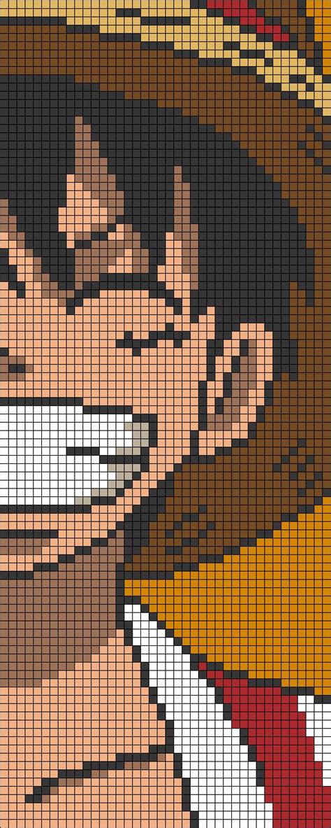 Alpha Pattern 65437 BraceletBook Easy Pixel Art Anime Pixel Art