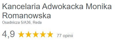 O Kancelarii Kancelaria Adwokacka Monika Romanowska