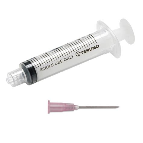 Ml Syringe Terumo Sterile Luer Lock Bundle Of With Needles