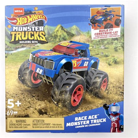 Mattel Mega Construx Hot Wheels Race Ace Monster Truck HDJ93 Precio