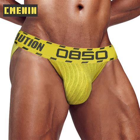 CMENIN Cotton High Quality Men S Briefs Sexy Low Waist U Convex Breathable Soft Gay Bikini
