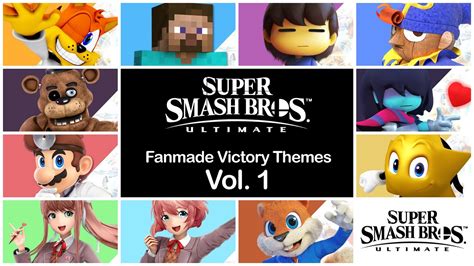 Fanmade Victory Themes Vol 1 Super Smash Bros Ultimate Youtube