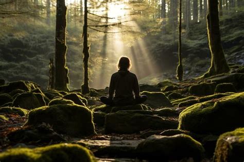 Forest Meditation Stock Photos, Images and Backgrounds for Free Download