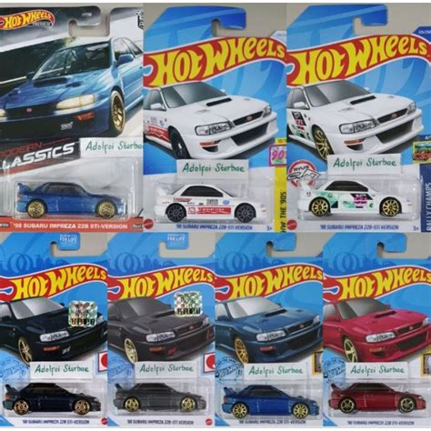 Subaru Hot Wheels Hotwheels Impreza B Sti