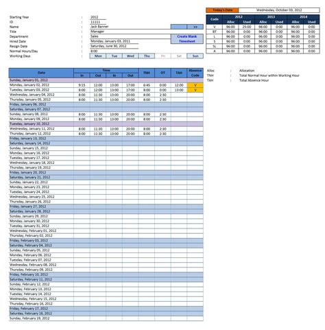 Monthly Timesheet Excel Spreadsheet Google Spreadshee Monthly Timesheet ...