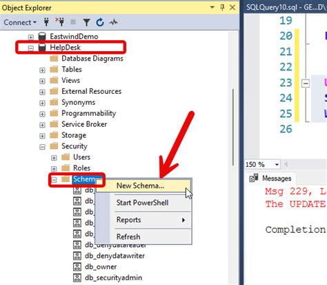 Understanding Schemas In Sql Server Gethyn Ellis