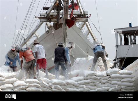 Indonesia, Java (island): the harbour in Jakarta Stock Photo - Alamy