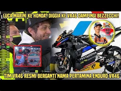 Fix Marini Ke Honda Diggia Ke VR46 Tim Valentino Rossi Resmi Berganti